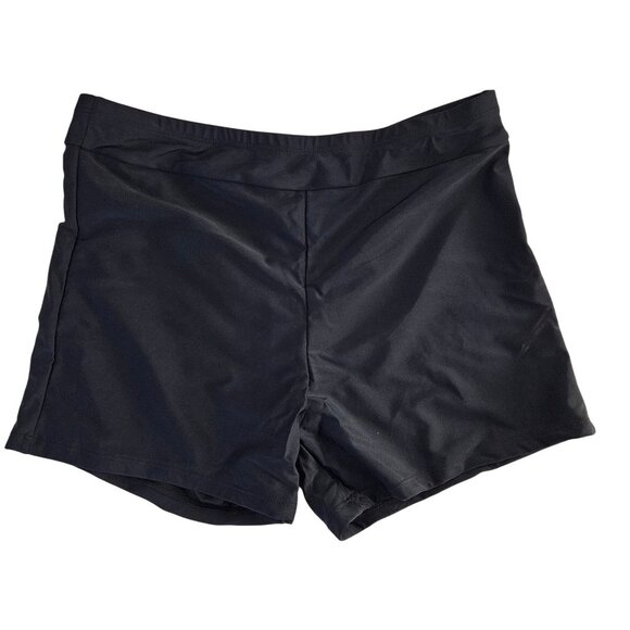 Yonique Womens Large Blue Tankini Swimsuit With Adjustable Straps & Boyshorts - Picture 5 of 13